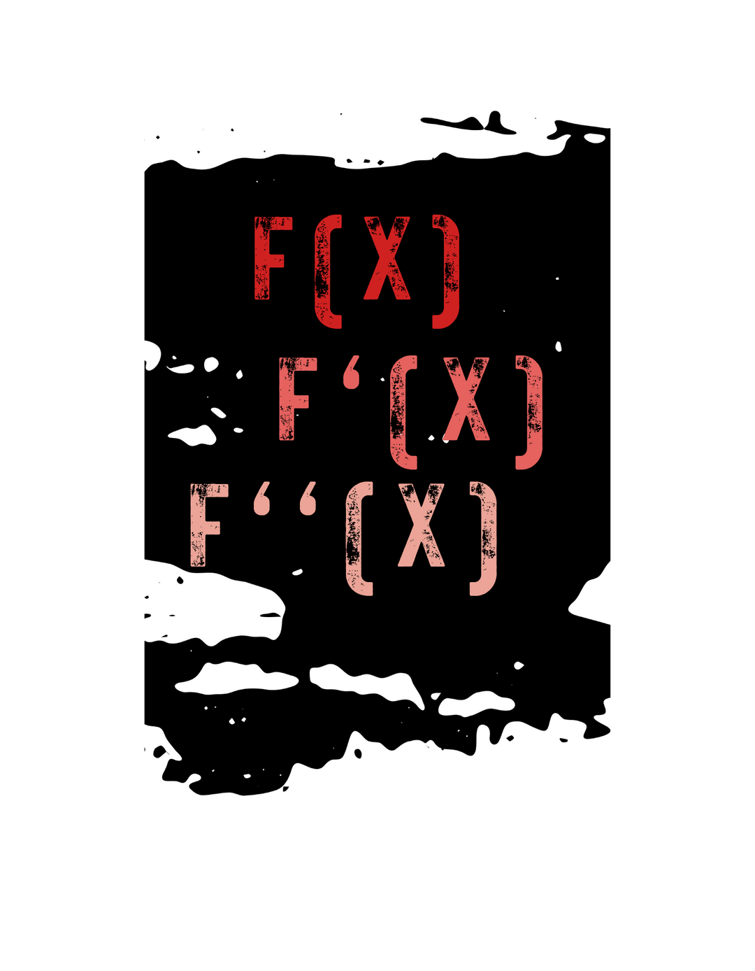 Derivative Sticker Sheet -Math Stickers - Calculus Stickers - STEM Vinyl Stickers - Math Teacher Gift - Math Nerd Gift - Color Derivative Designs Product vendor