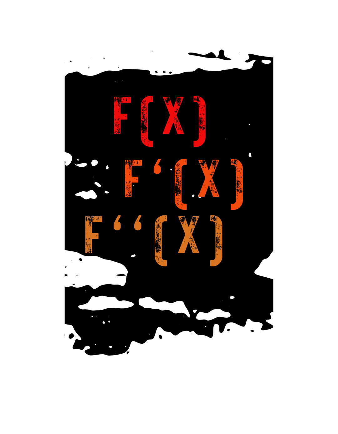 Derivative Sticker Sheet -Math Stickers - Calculus Stickers - STEM Vinyl Stickers - Math Teacher Gift - Math Nerd Gift - Color Derivative Designs Product vendor