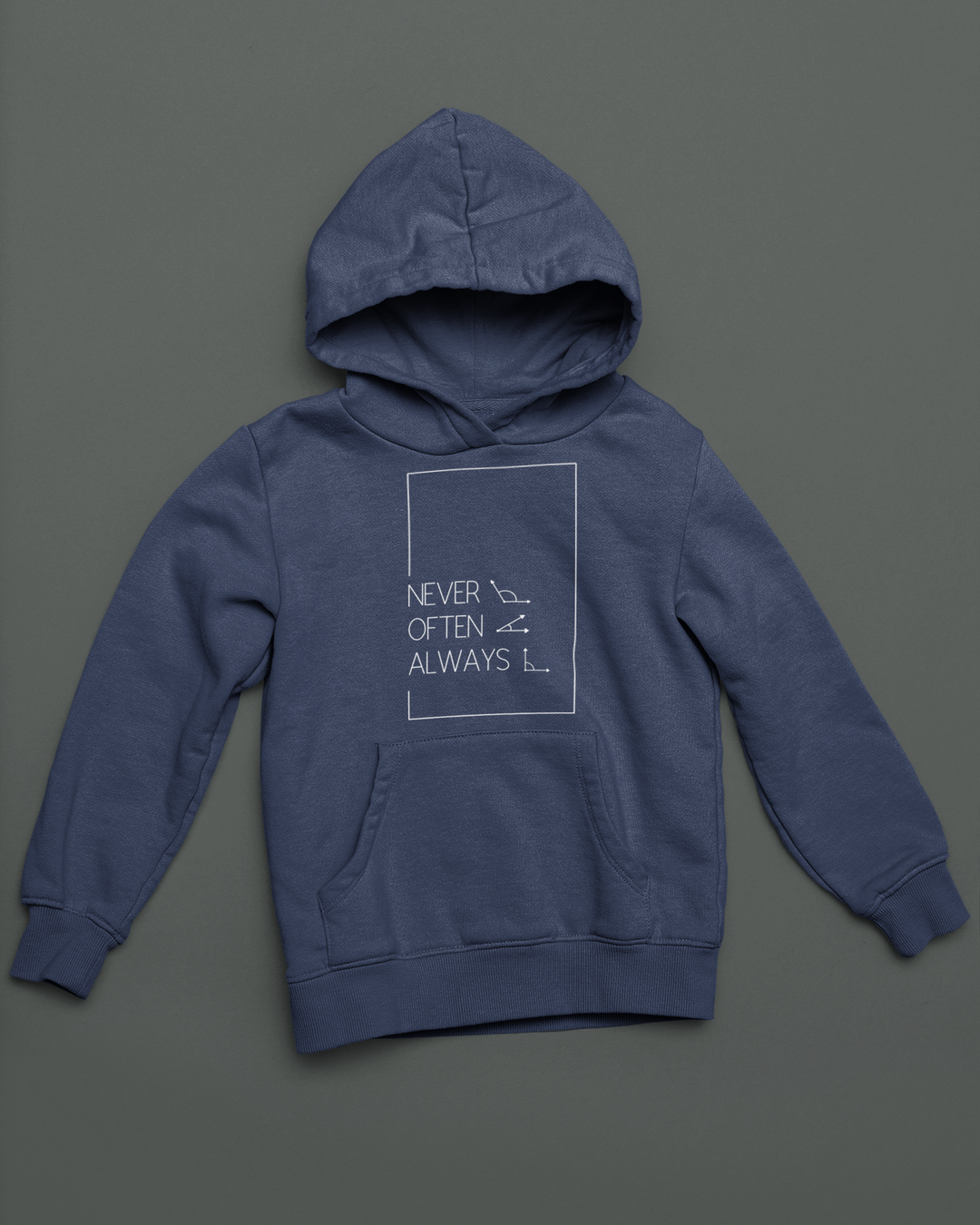 Black Geometric Puns College Hoodie for Women Product vendor