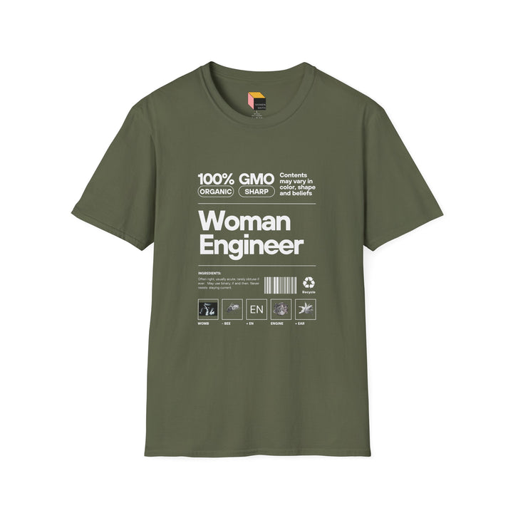 Women Engineer Pun T-Shirt - Unisex Softstyle