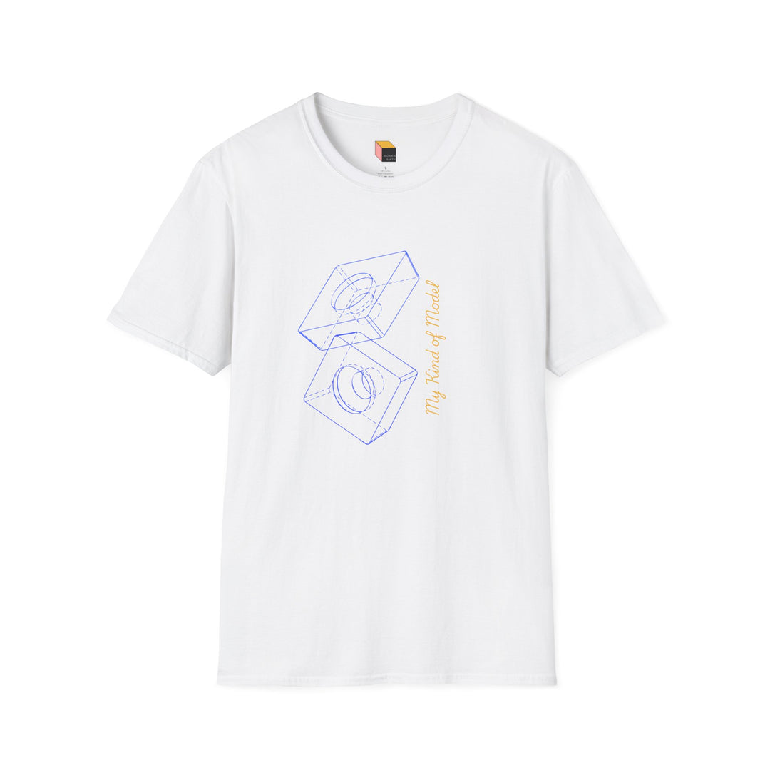 3D Model Pun. Engineer's T-Shirt