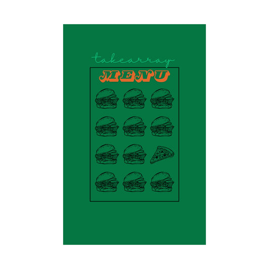Green Array Math Pun Poster