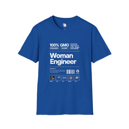 Women Engineer Pun T-Shirt - Unisex Softstyle