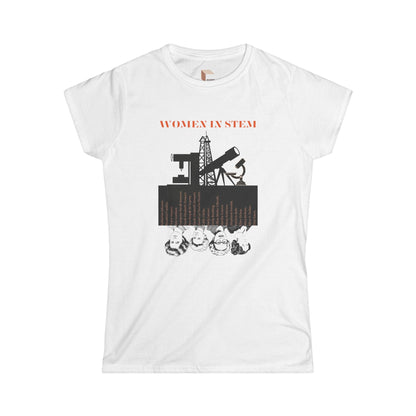 STEM Women in History Tees. Science Engineering Technology Math Product vendor