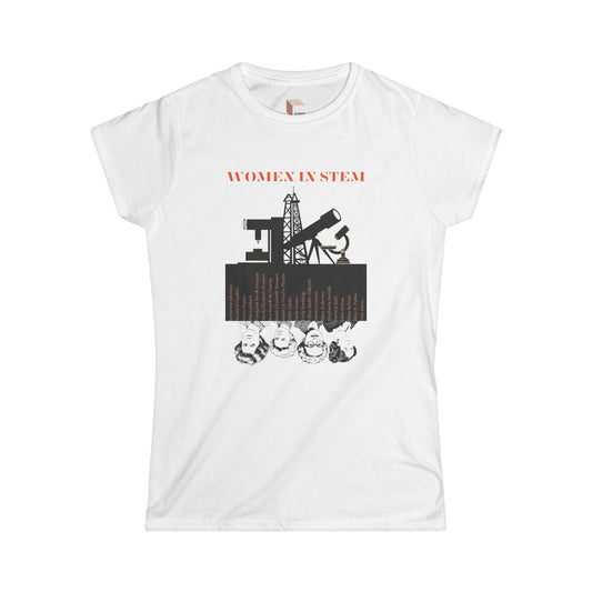 STEM Women in History Tees. Science Engineering Technology Math Product vendor