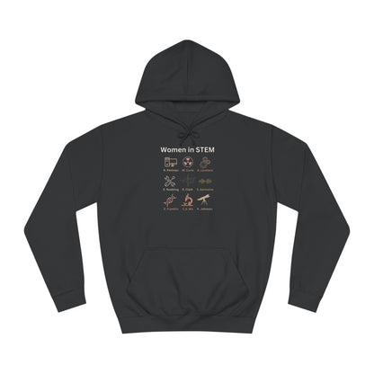 Pioneering Women in STEM Hoodie for Women - Stylish and Comfy Winter Wear