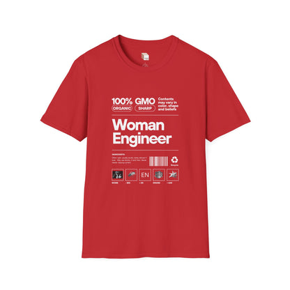 Women Engineer Pun T-Shirt - Unisex Softstyle