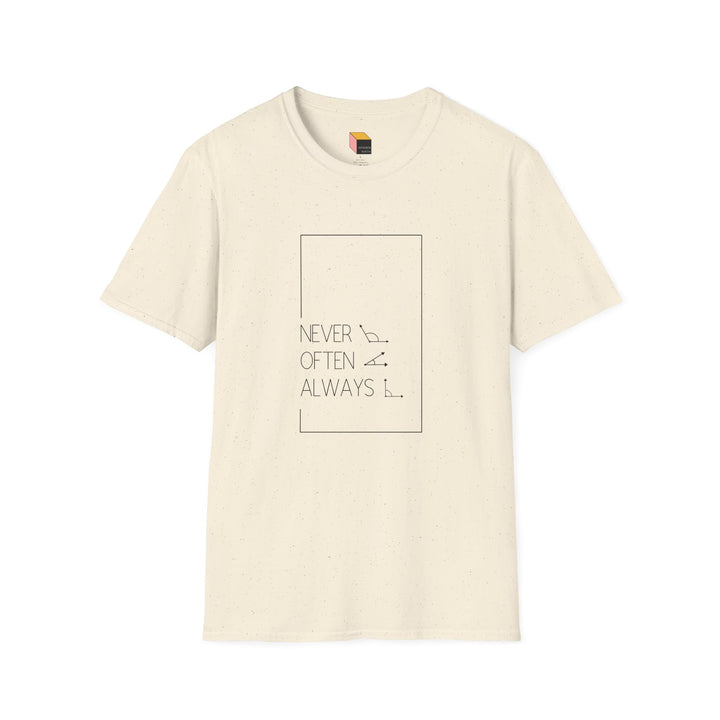 Geometric Pun T-Shirt Light Rarely Obtuse Often Acute Always Right
