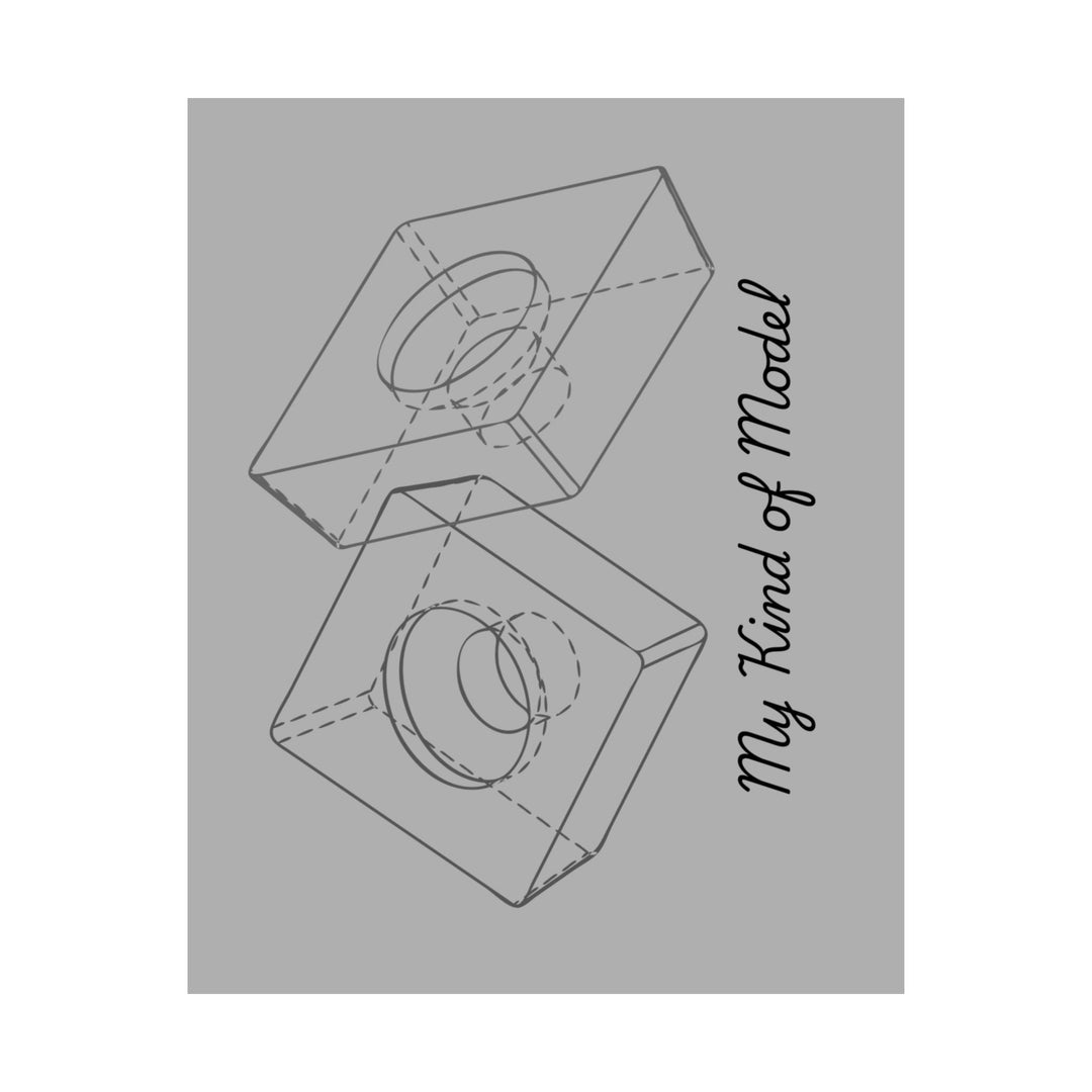 Gray Vertical Posters - Pun for Mechanical Engineer and 3D CAD Designers Product vendor