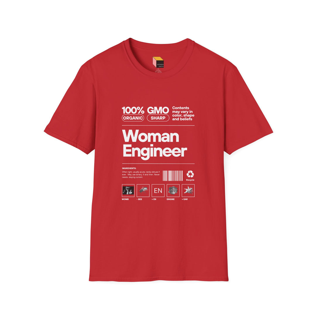 Women Engineer Pun T-Shirt - Unisex Softstyle
