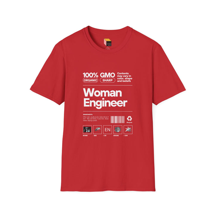 Women Engineer Pun T-Shirt - Unisex Softstyle