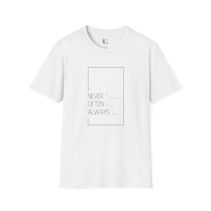 Geometric Pun T-Shirt Light Rarely Obtuse Often Acute Always Right