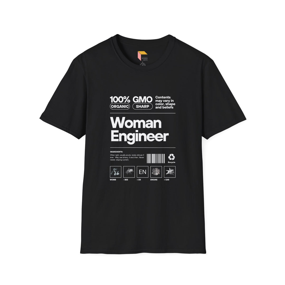 Women Engineer Pun T-Shirt - Unisex Softstyle