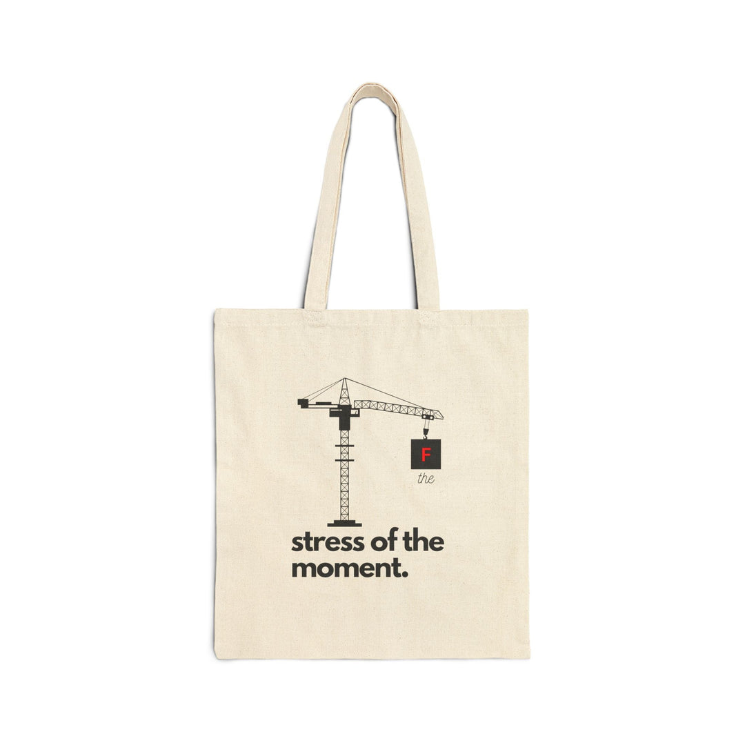 Canvas Tote Bag - Structural Engineering Stress Relief Design Product vendor