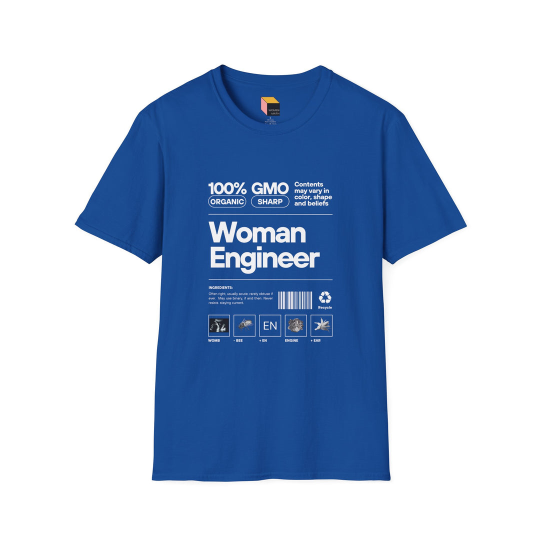 Women Engineer Pun T-Shirt - Unisex Softstyle