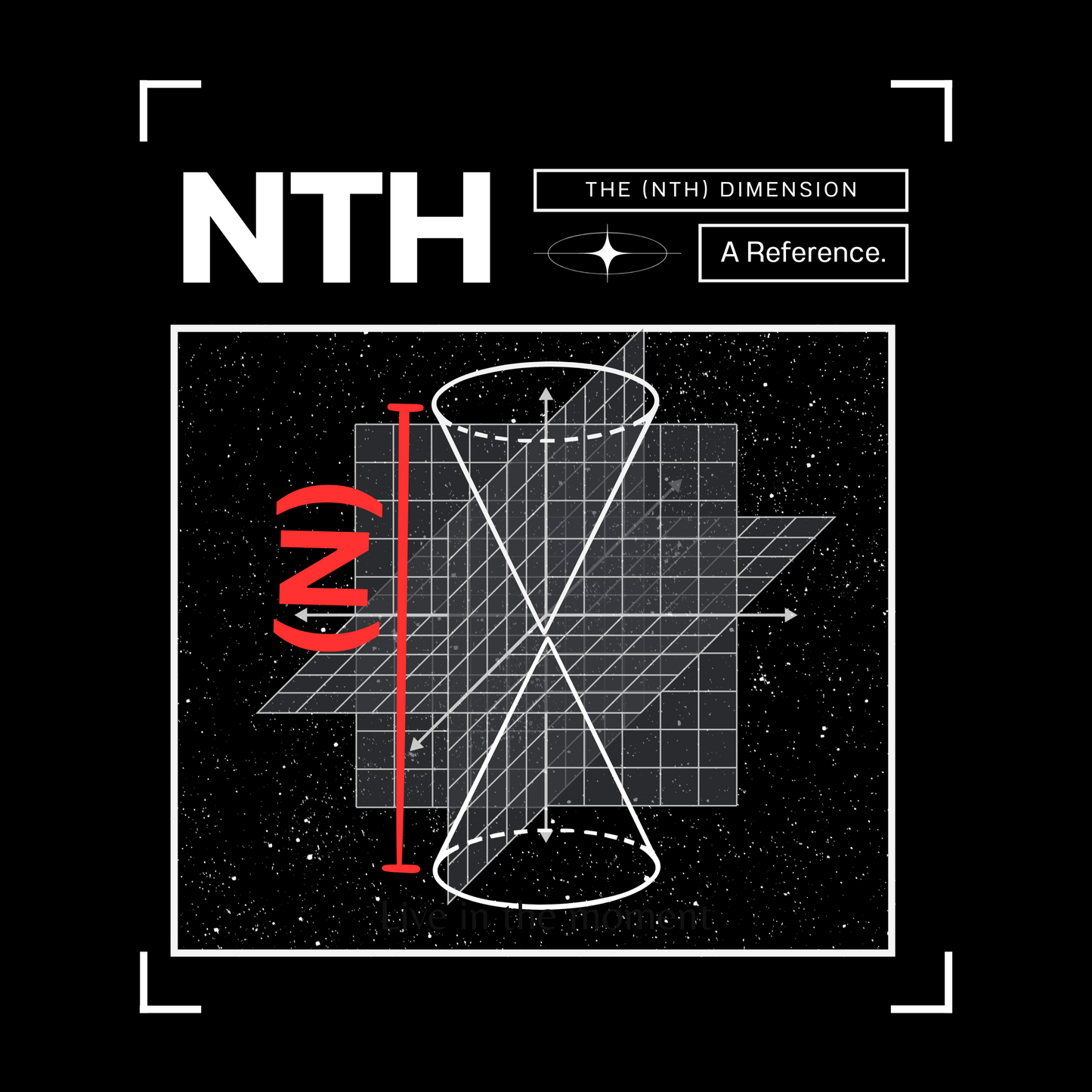 A Reference Dimension. Tote Bags Printed with STEM Puns.
