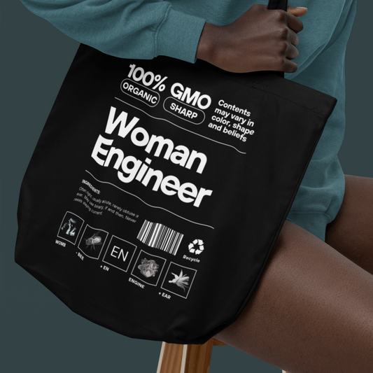 Female Engineer Tote Bag