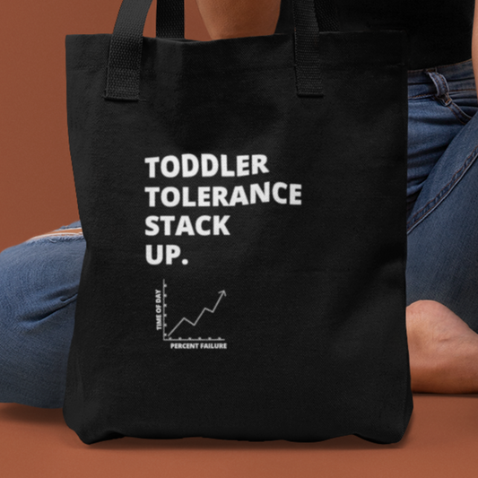 Toddler Tolerance Stack Up Tote.