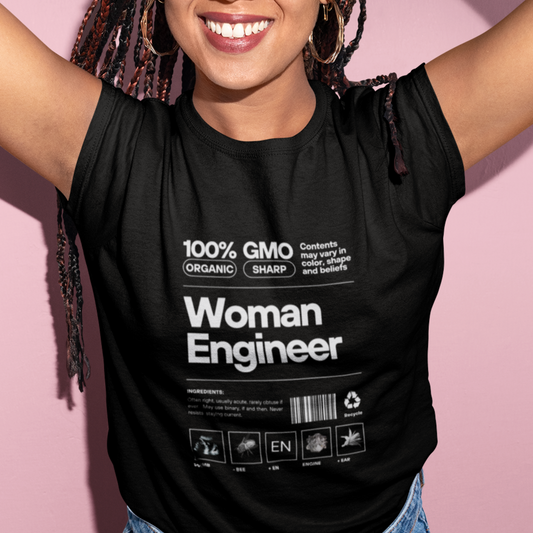 Women Engineer Pun T-Shirt - Unisex Softstyle
