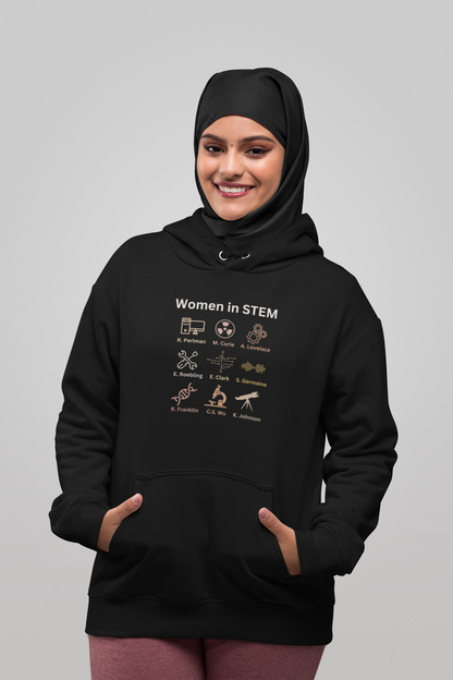 Pioneering Women in STEM Hoodie for Women