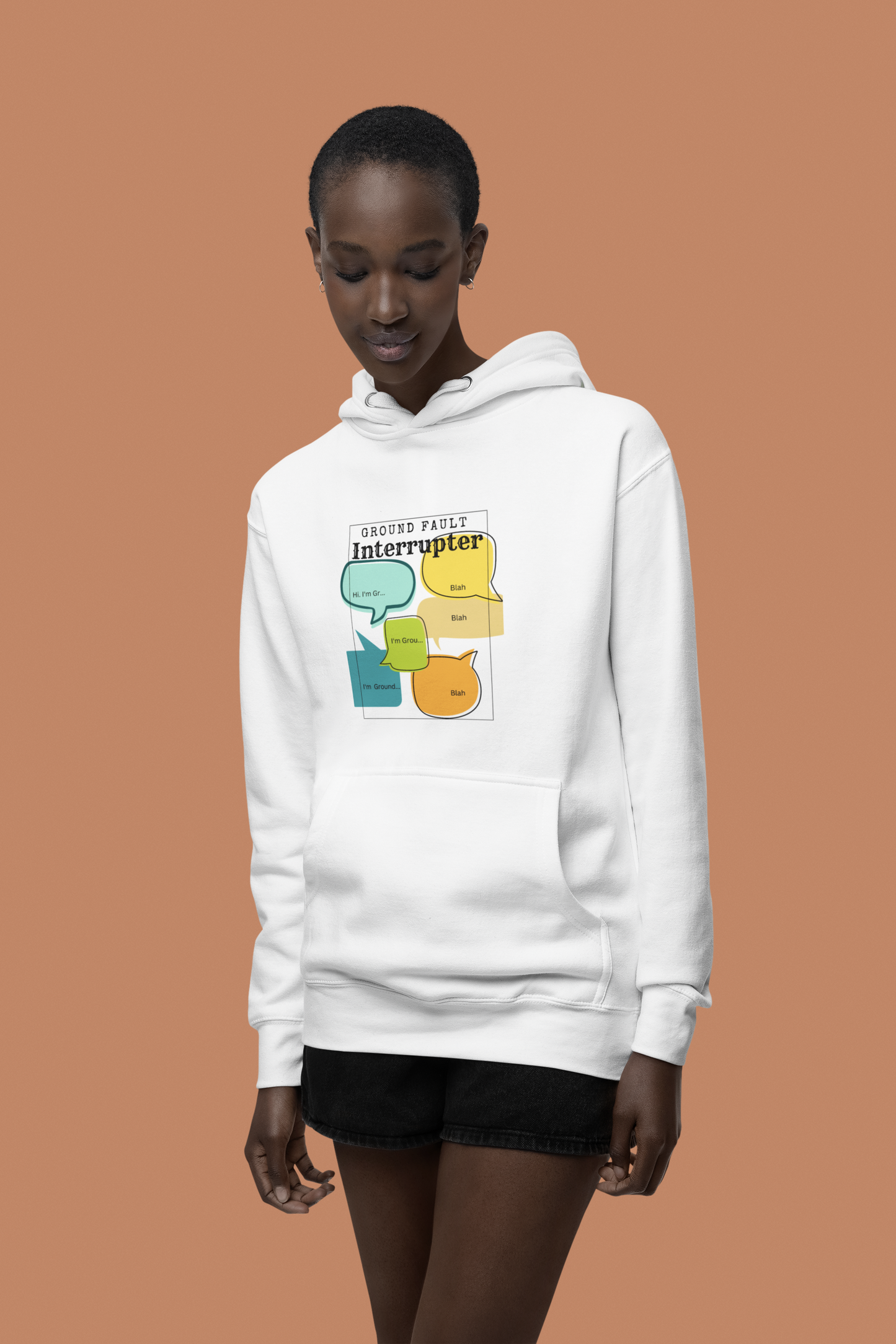 Hoodie - Engineering GFI Pun for Electrical and Mechanical Technicians