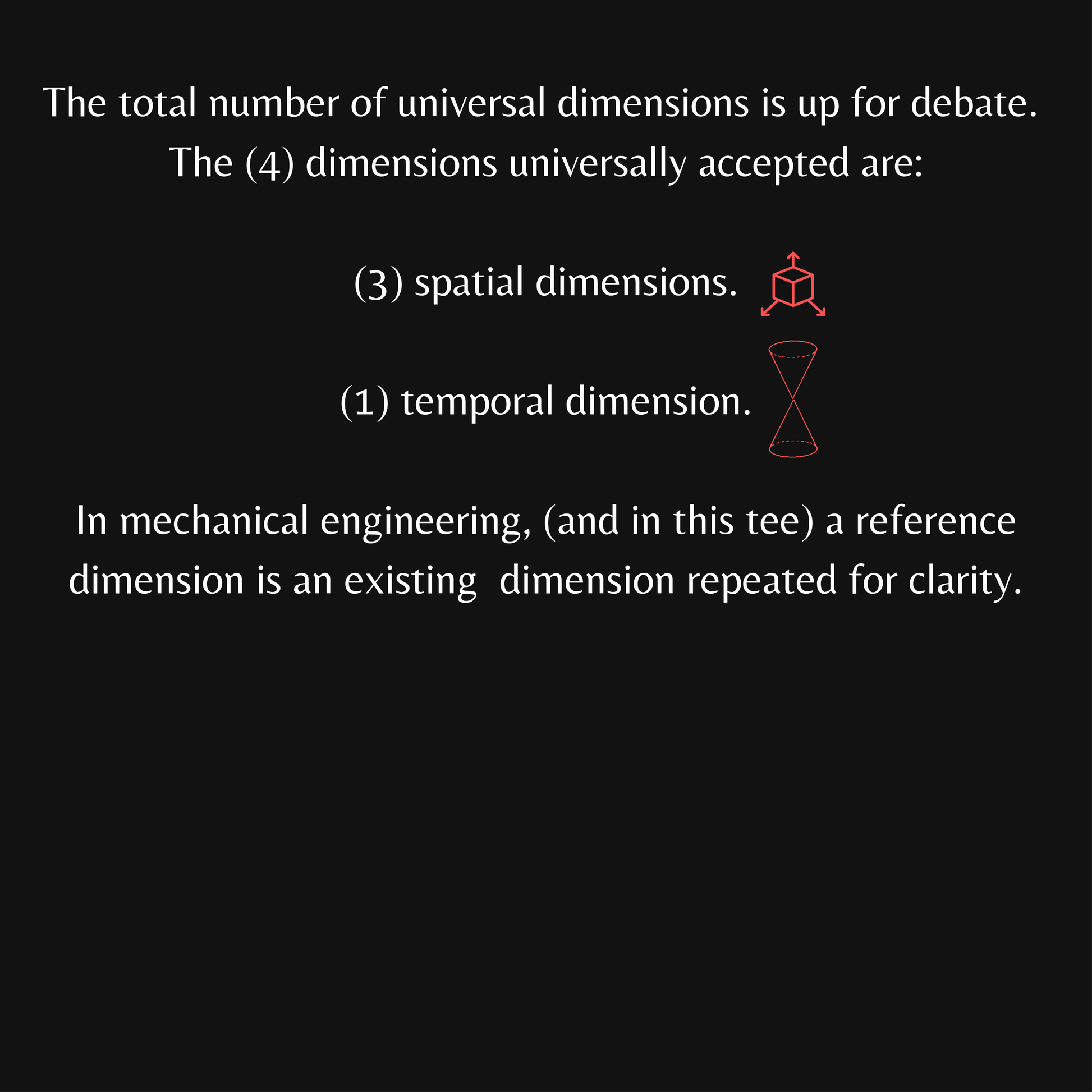 A Reference Dimension. Loose T Shirt. Product vendor